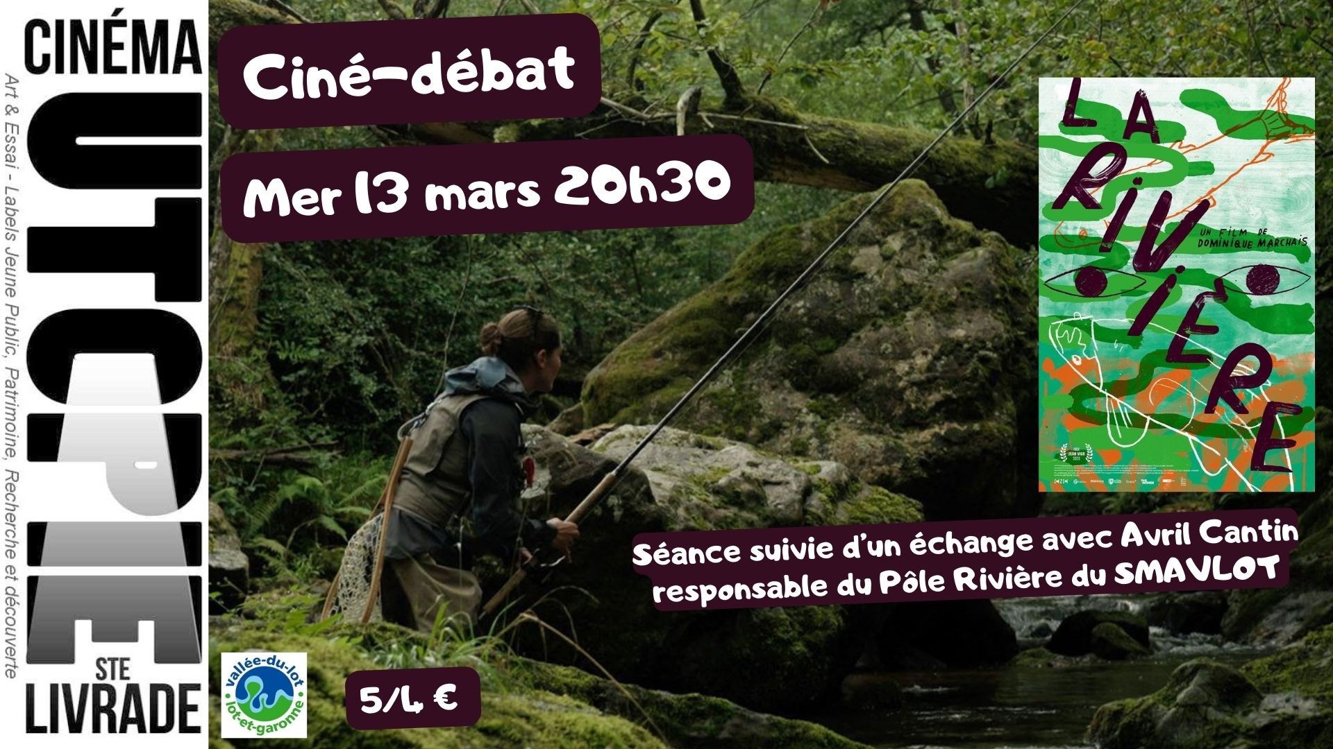 Ciné-débat La rivière de Dominique Marchais