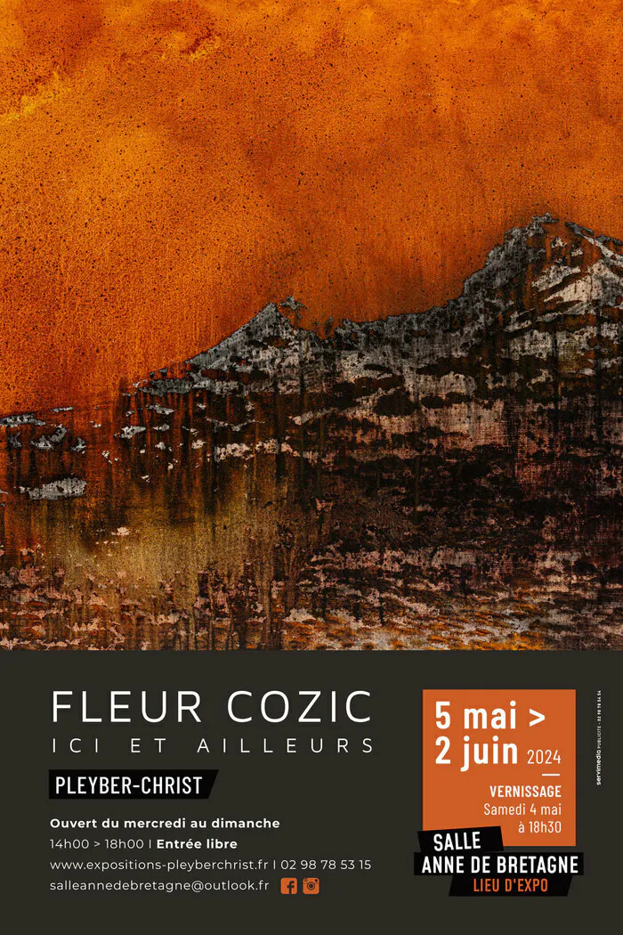 Fleur Cozic : "Ici et ailleurs" - expo de peinture Salle Anne de Bretagne