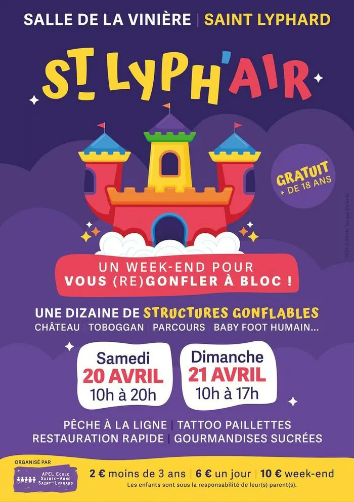 Saint Lyph'Air - Week-end gonflé Salle de la Vinière 44410 St lyphard St lyphard