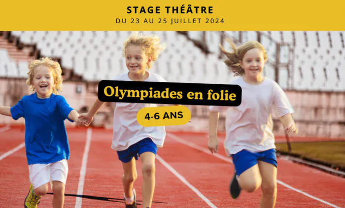 Stage 4-6 ans : Olympiade en folie ! Zigotastiques Studio Orléans