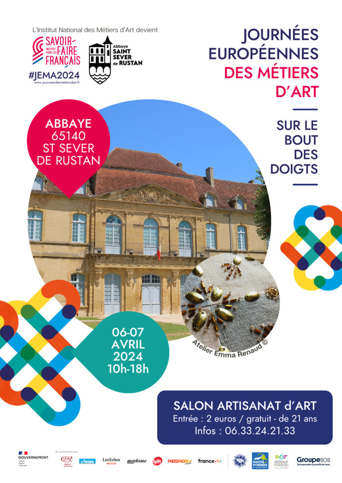 Salon Artisanat d'Art Abbaye de Saint Sever de Rustan Saint-Sever-de-Rustan