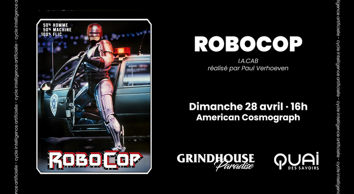 Projection de "Robocop". L'IA fait son cinéma avec le festival Grindhouse Paradise American Cosmograph Toulouse