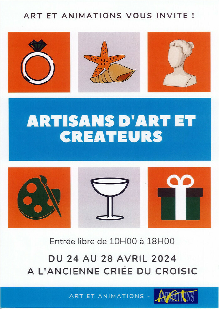 Exposition Artisans d'art et créateurs Ancienne Criée Le croisic