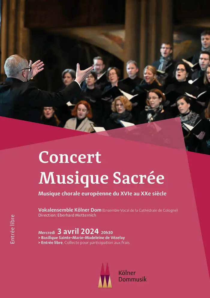 Concert Basilique Sainte-Marie-Madeleine Vézelay