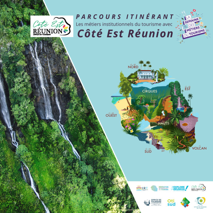Parcours inspirant : Métiers institutionnels du Tourisme avec Côté Est Réunion Bassin Bleu - Saint Benoît Saint-Benoît