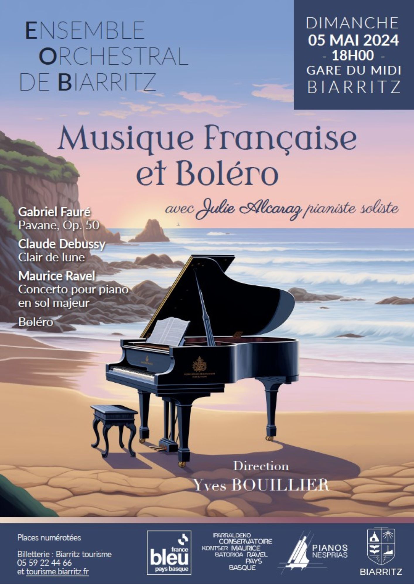 Ensemble Orchestral de Biarritz Musique française & Boléro