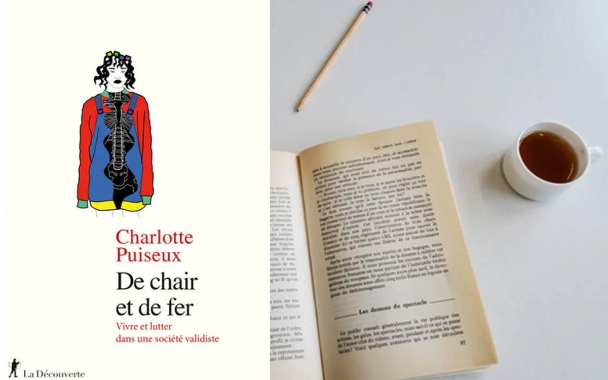 Arpentage : "De chair et de fer : Vivre et lutter dans une société validiste" de Charlotte Puiseux Bibliothèque François Villon Paris