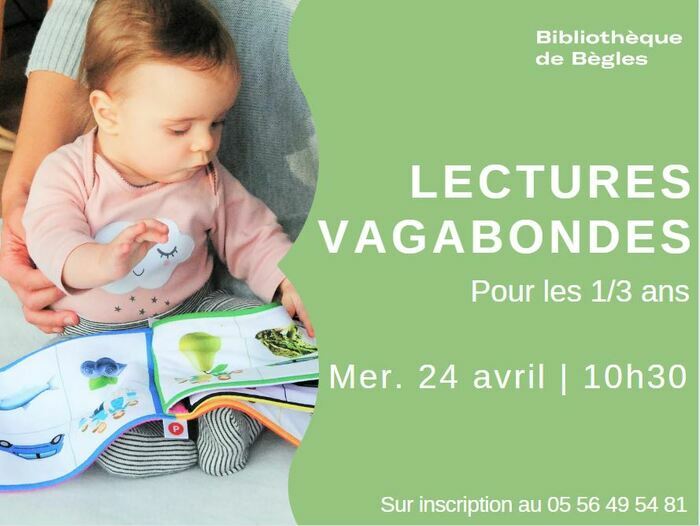 Lectures vagabondes Bibliothèque Municipale Bègles