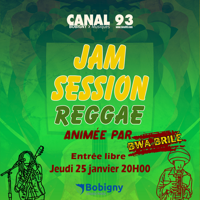 Jam Session Reggae Canal 93 Bobigny