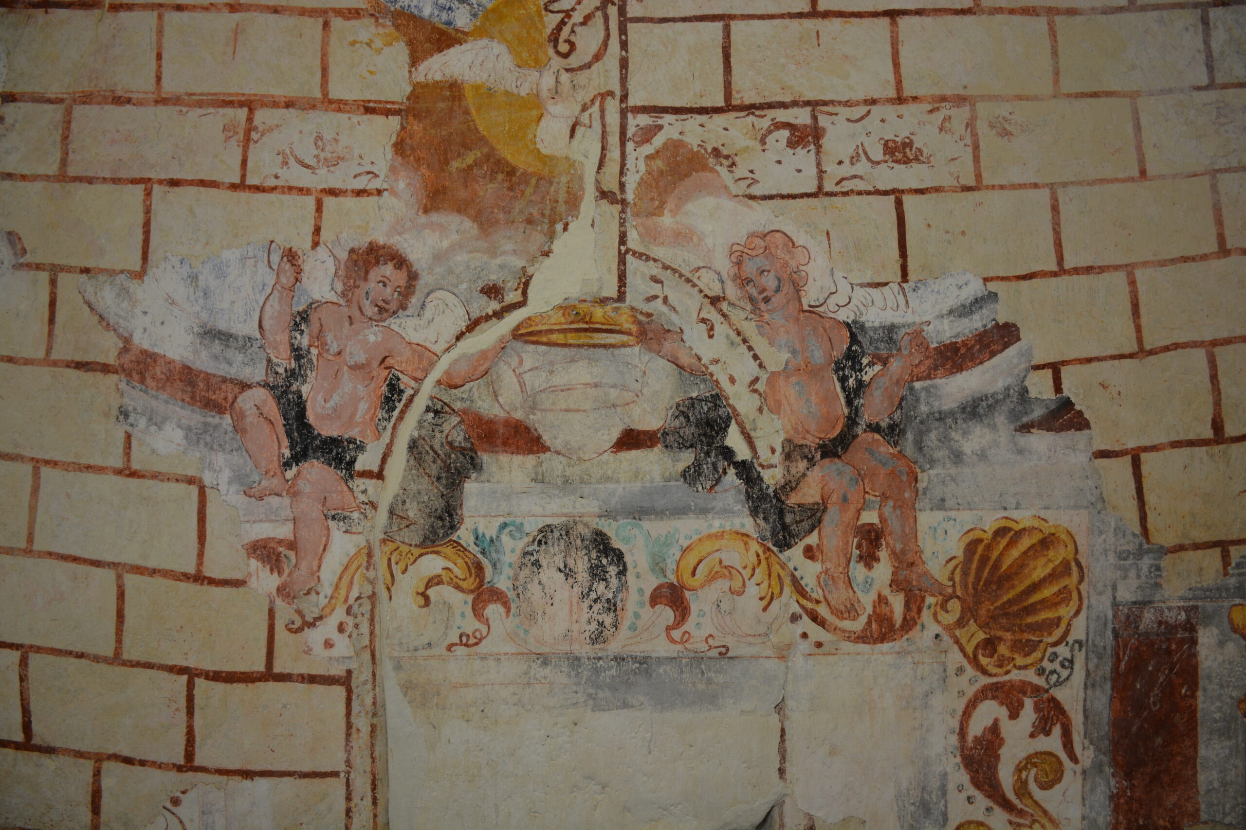 Pays d'Art et d'Histoire Visite fresques restaurées chapelle des pénitents