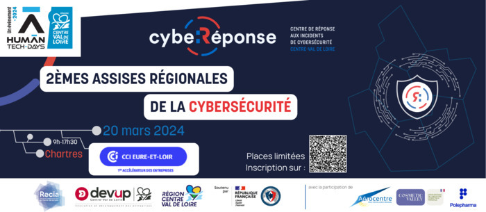 2èmes Assises régionales de la cybersécurité de CybeRéponse CCI Eure-et-Loir Chartres