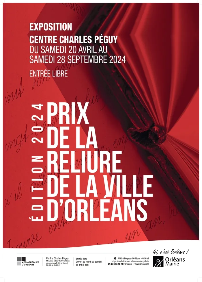 Prix de la reliure de la ville d’Orléans 2024 Centre Charles Péguy Orléans