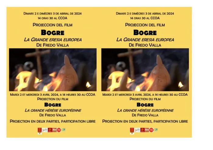 Projeccion del filme "Bogre" Centre Occitan Rocaguda (Albi) Albi