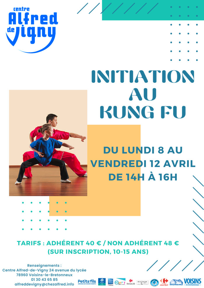 Initiation au Kung Fu Centre Social et Culturel Alfred-de-Vigny Voisins-le-Bretonneux