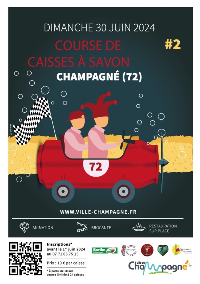Course de caisses à savon Champagné (72) Champagné