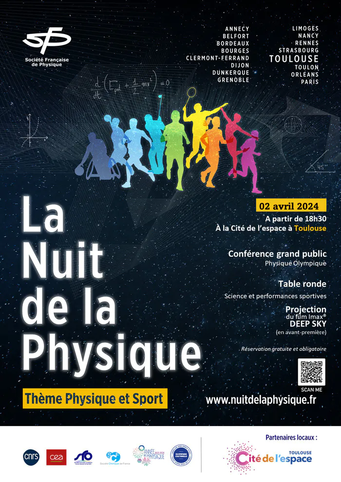 La Nuit de la Physique Cité de l'espace Toulouse