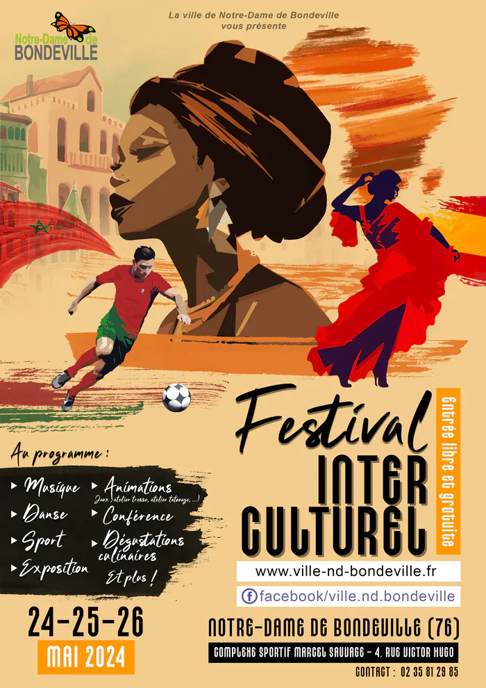 Festival interculturel Complexe sportif Marcel Sauvage Notre-Dame-de-Bondeville