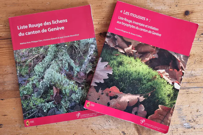 Les bryophytes et lichens dans les Listes Rouges du canton de Genève Conservatoire et Jardin botaniques Chambésy