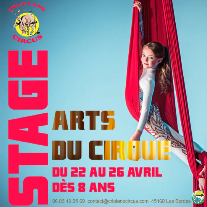 Stage "Arts du cirque" Ecole de Cirque Cri-O-Lane Circus Les Bordes