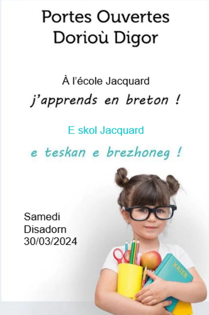 Portes ouvertes à l'école Jacquard Ecole Jacquard Brest