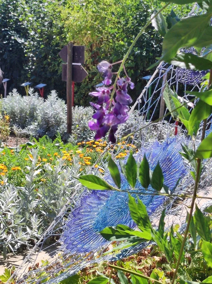 Un jardin animé à La Ferme d'antan Ecomusée de la Ferme d'antan Plédéliac