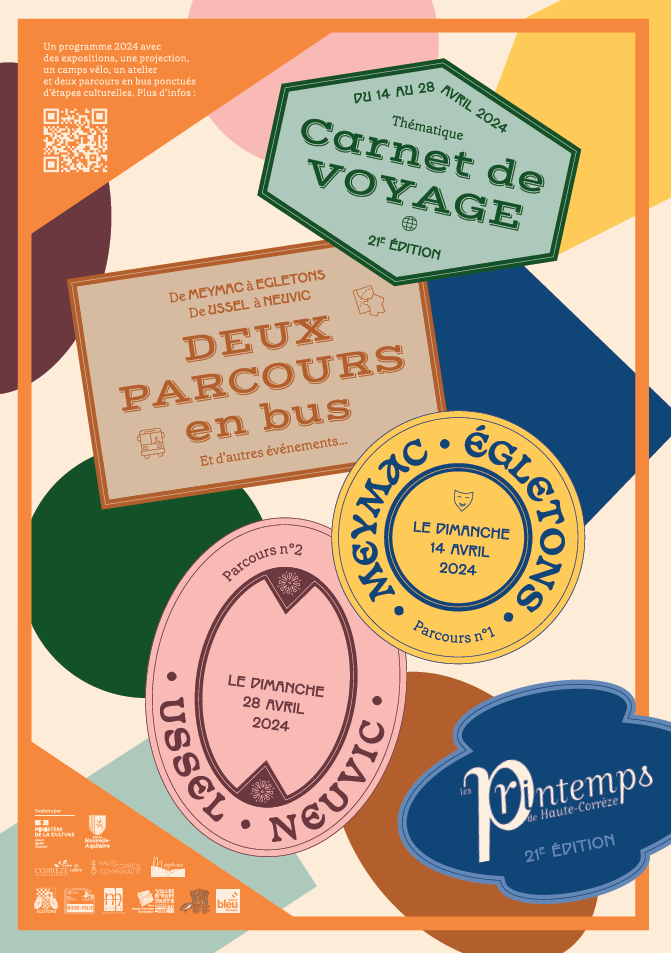 Printemps de Haute Corrèze Exposition "Carnet de voyages"