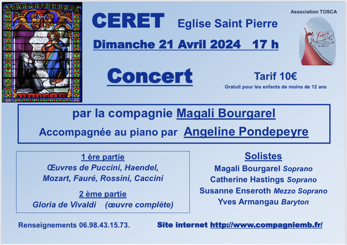 Concert Eglise St Pierre Céret Céret