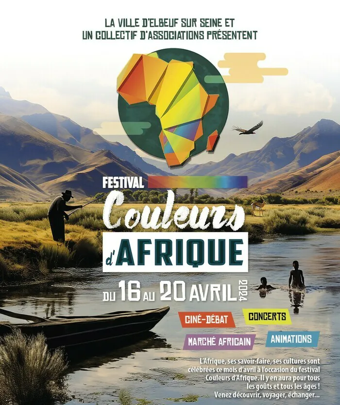 Festival Couleurs d’Afrique 2024 Elbeuf sur Seine Elbeuf
