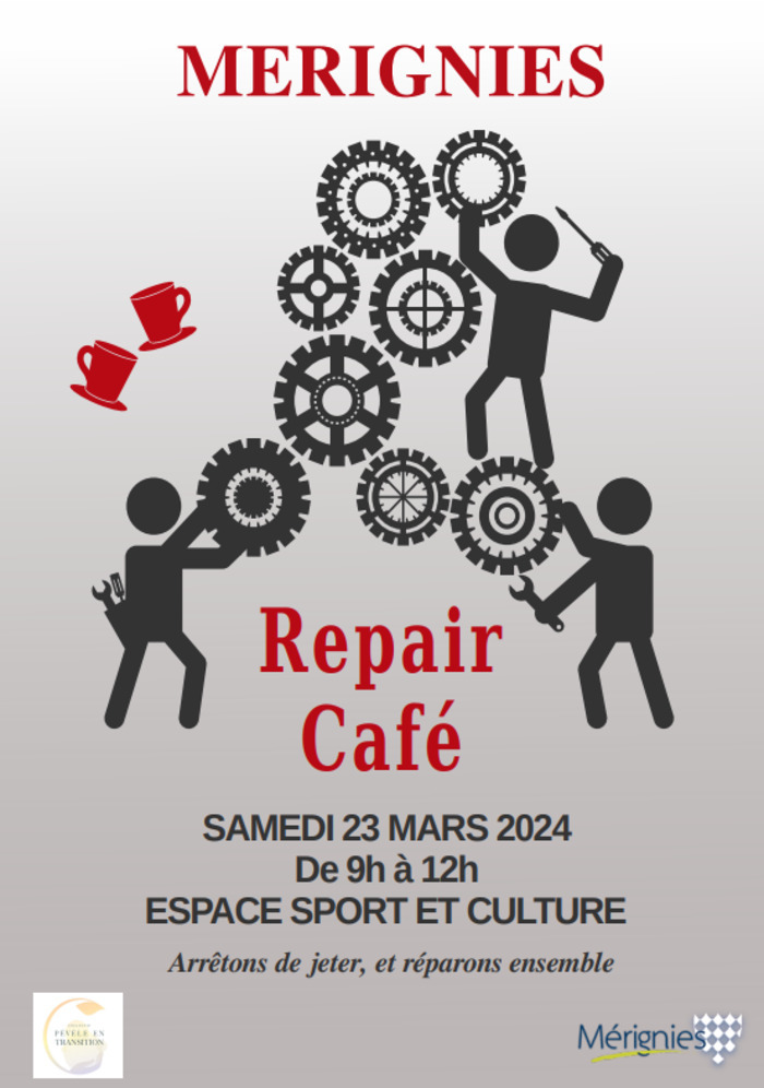 1er Repair Café de Merignies ESC Mérignies