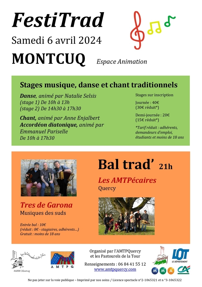 FestiTrad de Montcuq Espace Animation (Montcuq) Montcuq-en-Quercy-Blanc