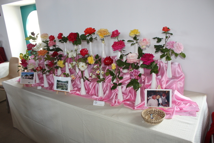 Exposition de roses Espace Heude Maccagno Nogent-sur-Seine