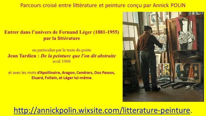 Entrer dans l'univers de Fernand Léger par la littérature ESPACE VICTOR HUGO Lisieux
