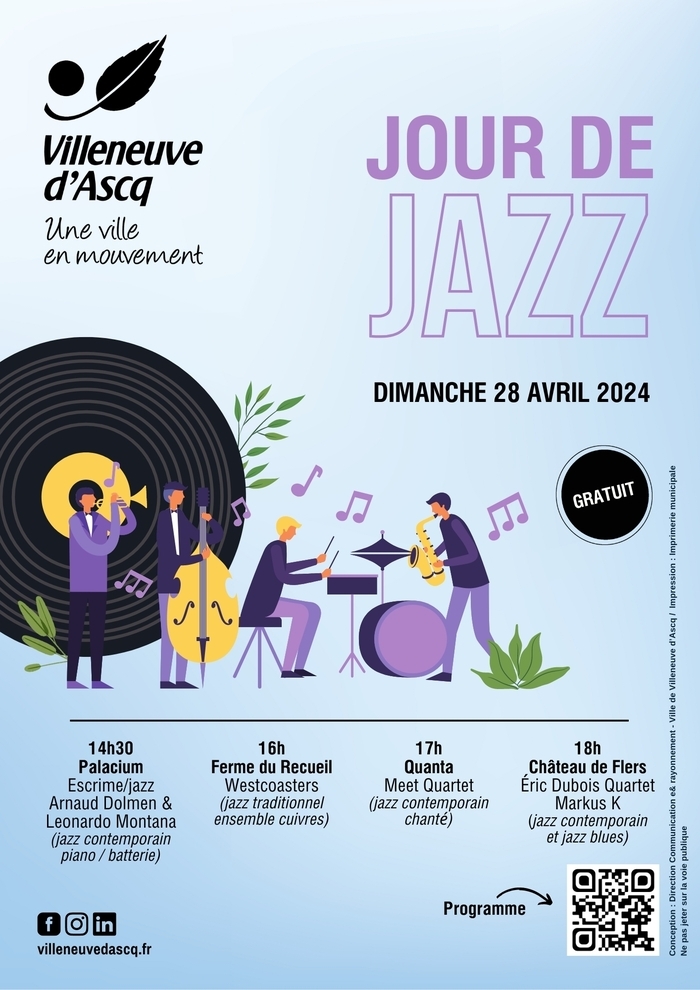 Jour de jazz - Westcoasters Ferme du Recueil Villeneuve-d'Ascq