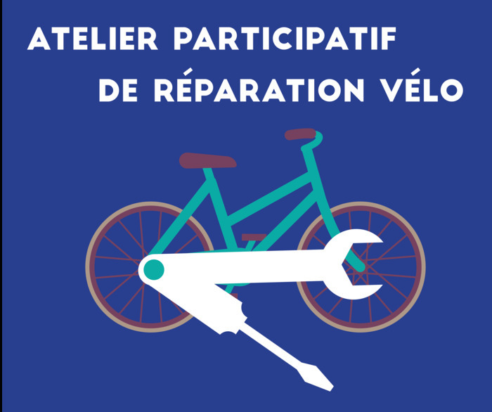 Atelier participatif de réparation vélo Halle place François Mitterrand Le Haillan