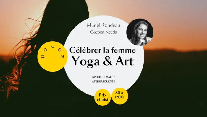 Journée détente "Yoga et Art" Flower Power Holom Bordeaux