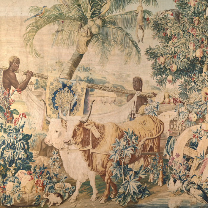 Point de médiation autour de la tapisserie "Les Deux taureaux" Hôtel de la Marine Paris