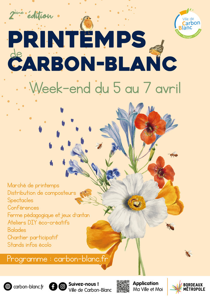 PRINTEMPS DE CARBON-BLANC Hôtel de Ville Carbon-Blanc