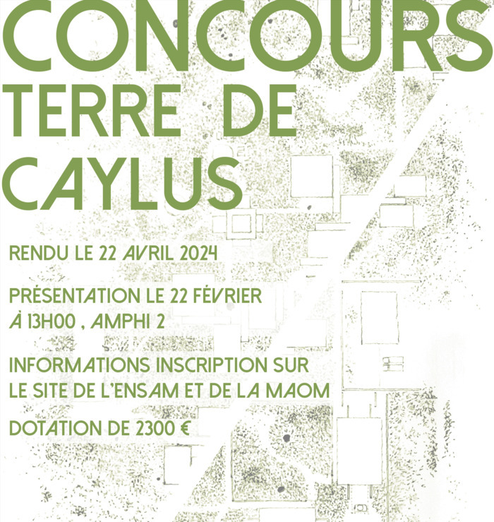 CONCOURS ÉTUDIANT | Terre de Caylus Jardins partagés de Caylus Castelnau-le-Lez