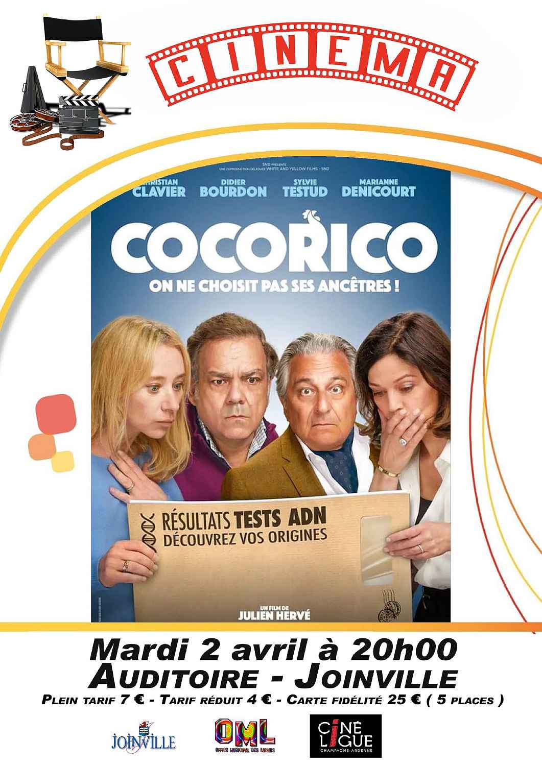 CINEMA AUDITOIRE DE JOINVILLE "COCORICO"