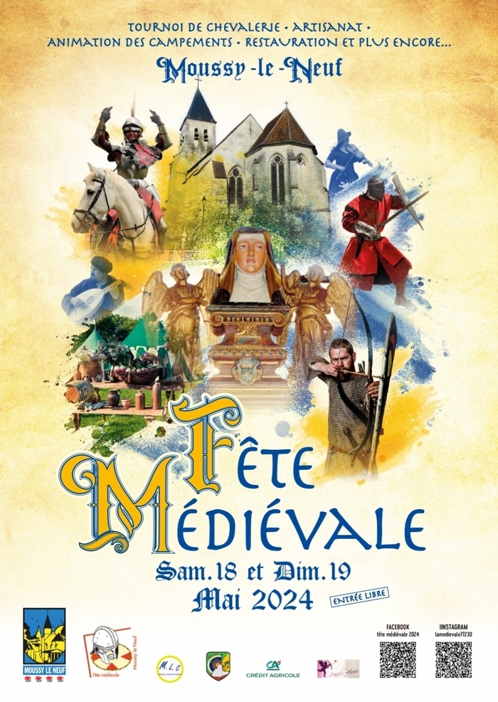 12ème fête médiévale de Moussy-le-neuf La halle Moussy-le-Neuf