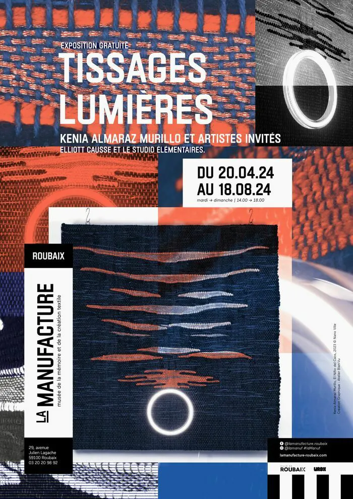 Kenia Almaraz Murillo | TISSAGES LUMIÈRES La Manufacture Musée de la mémoire et de la création textile Roubaix