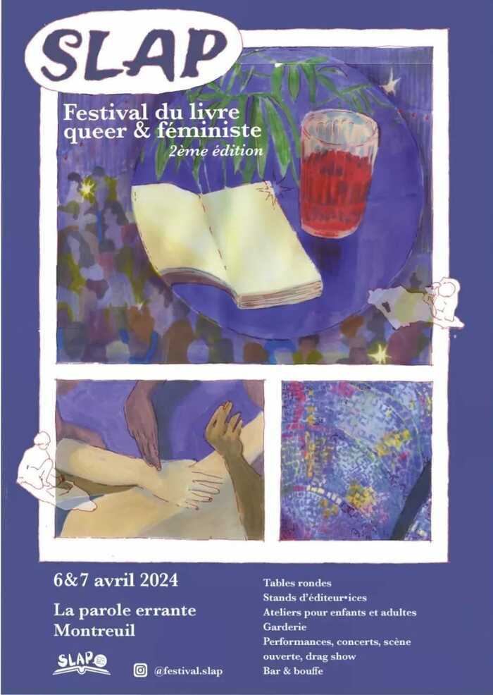 SLAP Festival du livre queer & féministe La Parole Errante Montreuil