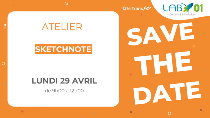 Save the Date : Atelier "Sketchnote" LAB01 Ambérieu-en-Bugey