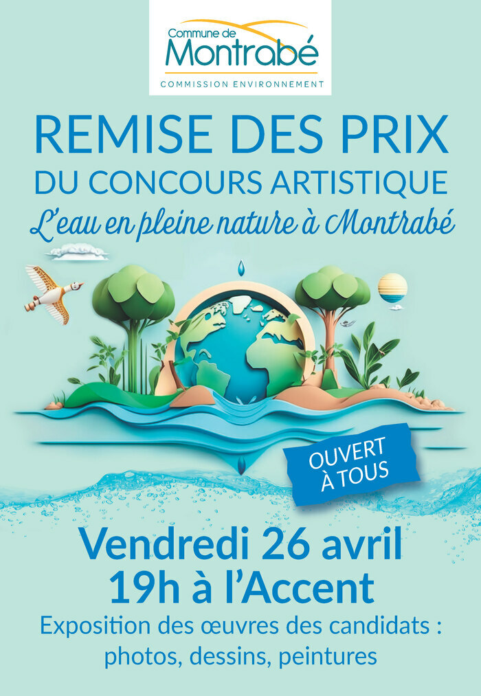 Remise des prix du concours "L'eau en pleine nature à Montrabé" L'Accent de Montrabé Montrabé
