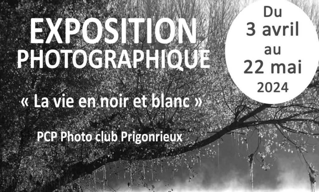 Expo photo la vie en noir et blanc