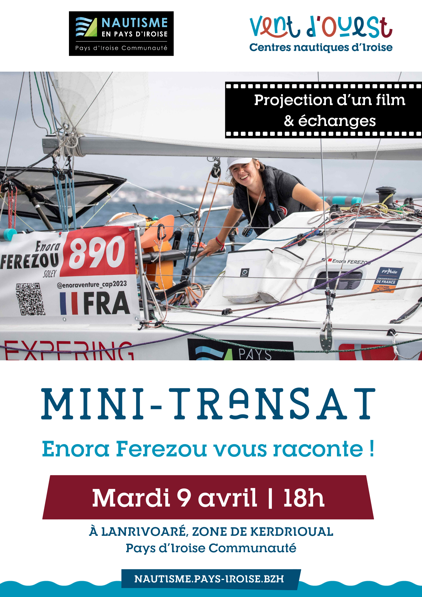 Mini-Transat Enora Ferezou vous raconte sa traversée de l'Atlantique !