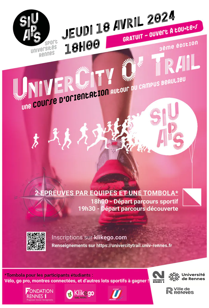 UniverCity O'Trail 2024 Le Diapason - Campus Beaulieu Rennes