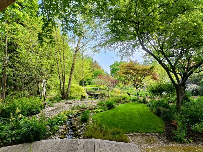 Jardin de Marguerite :  Promenade paisible et harmonieuse. Le jardin de Marguerite Plobsheim