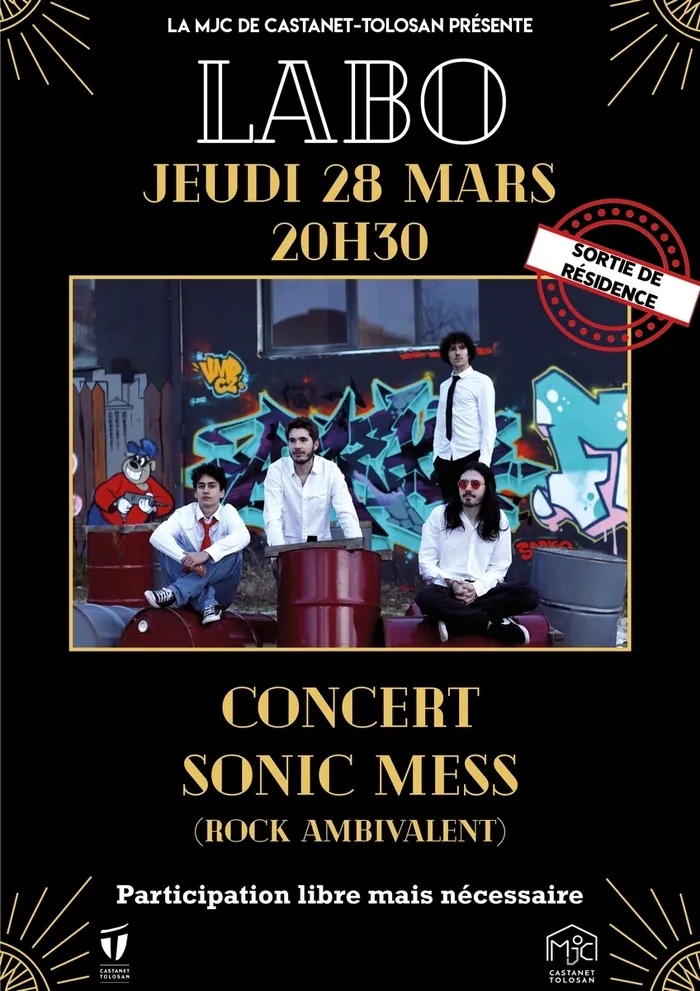Concert Sonic Mess Le Labo (MJC) Castanet-Tolosan