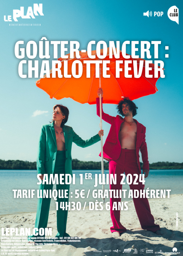 Goûter-concert : Charlotte Fever Le Plan Ris-Orangis